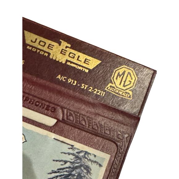 VTG 1970 Jaguar MG Austin Healey Calendar Motor Imports Olathe Kansas Joe Egle - Picture 4 of 9